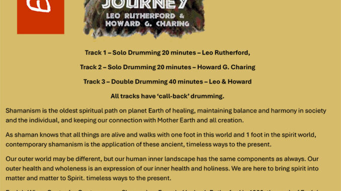 Drumming for Shamanic Journeys CD